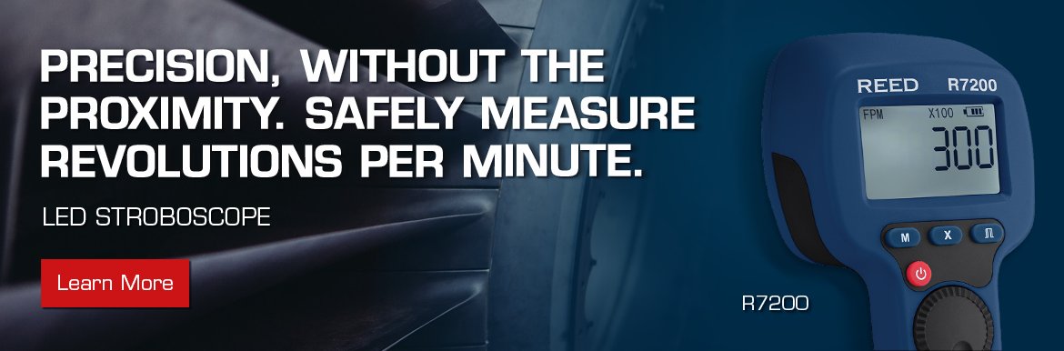 REED R7200 LED Stroboscope