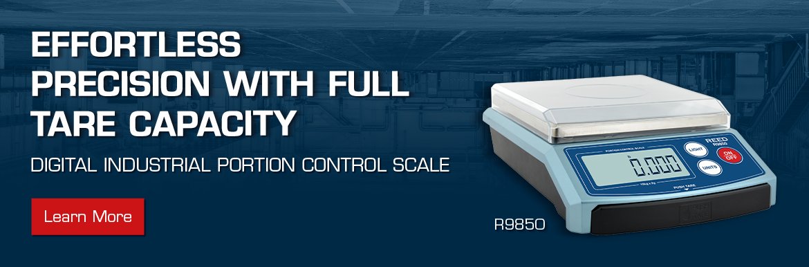REED R9850 Digital Industrial Portion Control Scale 529oz